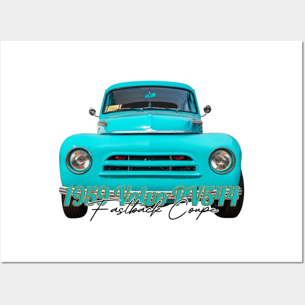 1959 Volvo PV544 Fastback Coupe Wall Art by Gestalt Imagery